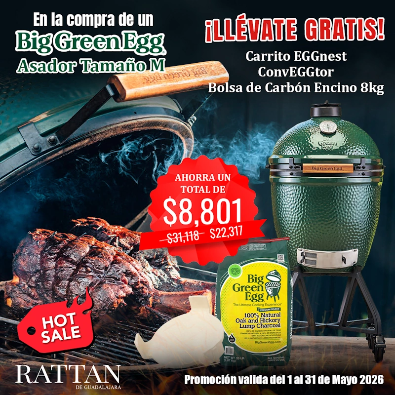 Promoción – Medium Big Green EGG (M) – Promoción Mayo 2026